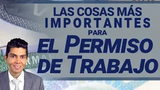 Inmigración: 4 Puntos Más Importantes Sobre el Permiso de Trabajo