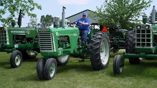 VERY RARE! A Mist Green 1959 Oliver 880 at the Hart Parr Oliver Summer Show in Iowa!