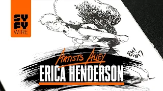 Squirrel Girl Sketched By Erica Henderson (Artists Alley) | SYFY WIRE