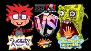 Nicktoons Unite #rugrats vs #spongebob