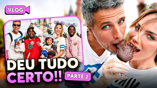 CHEGAMOOOS! TEVE ATÉ FESTINHA, TÁ? #VLOG