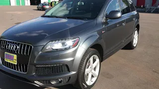 2015 Audi Q7 Quattro S-Line