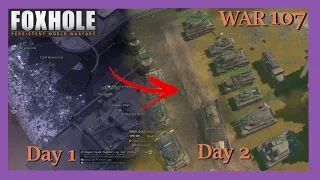 Foxhole LARGEST Counter Attack