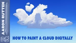 How to Paint INTERESTING Clouds - Digital Art Tutorial