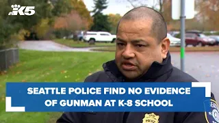 Police: No evidence of shooting at West Seattle school despite 911 reports