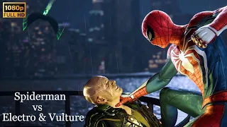 [Spider-Man Remastered] | Spiderman vs Electro & Vulture Full Boss-Fight Gameplay & Cinematic Scenes