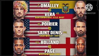 UFC 299 - O’Malley vs. Vera