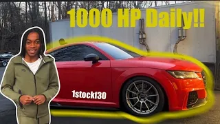 MY BROTHER'S 1000HP AUDI TTRS "THE ULTIMATE DAILY DRIVER STREET CAR" + UPDATE ON MY 1300HP TTRS