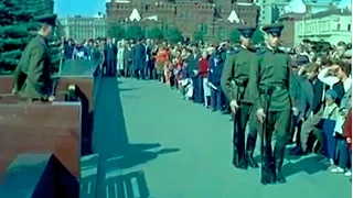 Гуляем по Москве. 1966 год. Главное в столице СССР - ГУМ, ВДНХ, Кремль, Красная пл. кинохроника