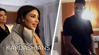 Kim And Tristan Thompson Come Face To Face In Khloe's Delivery Room | KUWTK | E!