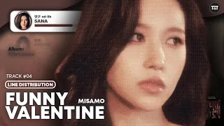 MISAMO (ミサモ) - "Funny Valentine" ~ Line Distribution