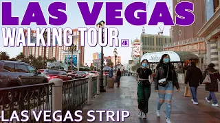 Las Vegas Strip Walking Tour 11/29/20, 4:00 PM