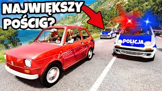 ❄️NAJTRUDNIEJSZA UCIECZKA AUTEM!? | BeamNG.Drive |