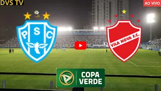 PAYSANDU X VILA NOVA AO VIVO FINAL DA COPA VERDE ONDE ASSISTIR COM IMAGENS