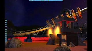 The Vultures Belt! B&M Wing Roller Coaster CT (POV) [RCT3]