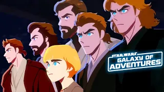 Anakin and Obi-Wan - Star Wars Galaxy of Adventures - The Prequel Trilogy (fan edit/tribute)