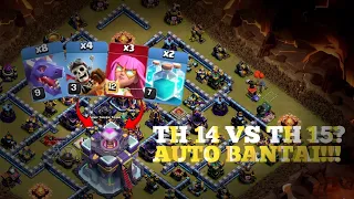 STRATEGY ATTACK TOWN HALL 14! DRAGON + ARSER SUPER CLONING | Clash of Clans