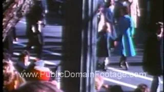 President Jimmy Carter Inaugural parade Jan 20 1977 archival footage