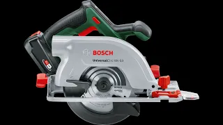 Sierra circular a batería Bosch UniversalCirc 18V-53 – Tutorial