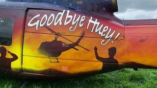 Goodbye Huey: Abschiedstour der Bell UH-1D am Flugplatz Hungriger Wolf (Itzehoe) EDHF
