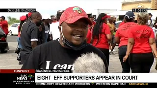 Brackenfell High School | Eight EFF supporters appear before Blue Downs Magistrate's Court