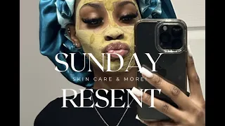 SUNDAY RESET: in-depth skin, hair & lash tutorial, get ready for the new week with me!!!