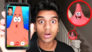 DO NOT FACETIME PATRICK (FROM SPONGEBOB) AT 3AM! *PATRICK BROKE INTO MY HOUSE*