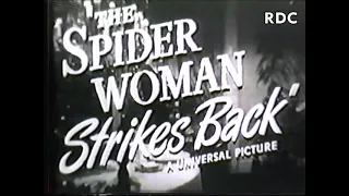 Spider Woman Strikes Back (1946, Trailer)