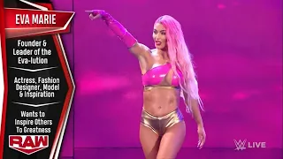 Eva Marie Entrance - RAW: September 20, 2021