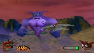 Crash Bandicoot: The Wrath of Cortex - Boss 4: Atmospheric Pressure (Bazooka Get!)