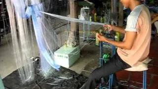 Mekong Delta Fishing Net Maker