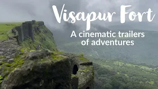 VISAPUR FORT | Visapur Killa | Near Lonavala | Best monsoon adventures trek Waterfall | Trailer