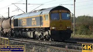 66748 at Bamfurlong - 14th October 2020