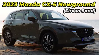 2023 Mazda CX-5 NewGround (Zircon Sand) - Driving, Exterior, and Interior || Visual Review
