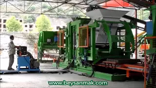 Concrete Block Making Machines Semi-Automatic, Automatic, And Fully Automatic +90 549 325 66 70