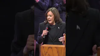 Vice President Kamala Harris speaks at the funeral of Tyre Nichols