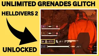 Helldivers 2 Grenade Glitch PS5 | XBOX | PC (Unlimited Grenades Helldivers 2)