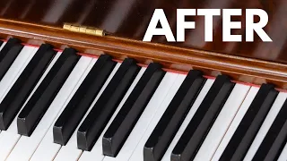 AFTER! 1903 Behr Bros Upright Piano Restoration & Refinishing!