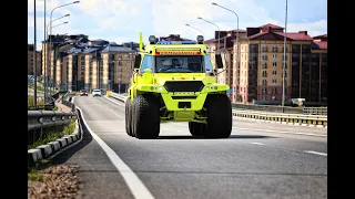 Вездеход Шаман-скорая помощь (ATV Shaman ambulance)