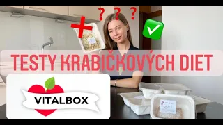 TESTY KRABIČKOVÝCH DIET/ VITALBOX Praha/ KDE JSOU NUTRIČNÍ HODNOTY?