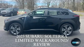 "Cruising into the Future: Discovering the 2023 Subaru Solterra Limited!"