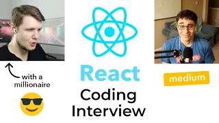 Intermediate React.js Coding Interview (ft. Clément Mihailescu)