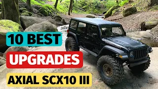 10 Best Axial SCX10 III Upgrades and Mods - with before & after video