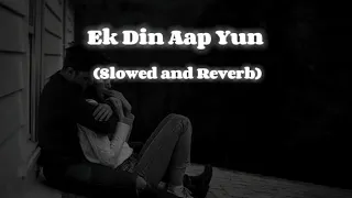 Ek Din Aap Yun - Alka Yagnik Kumar Sonu Slowed and Reverb Lofi Songs