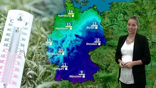 Kälteintermezzo zum Wochenende: Bodenfrost und kaum noch 10 Grad am Tag