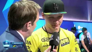 s1mple's Fake AWP Flash & his Thoughts | Na'Vi vs TeamLiquid | HD 60FPS