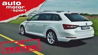 Skoda Superb Combi 2.0 TDI: Der Passat-Überflieger - Die Tester | auto motor und sport