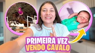 VLOG PRIMEIRA VEZ DO MEU IRMÃO ME VENDO NO HIPISMO!! - BIANKA