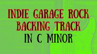 Indie Garage Rock Backing Track in C minor