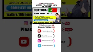 portugal work permit visa 2022 portugal work visa 2022